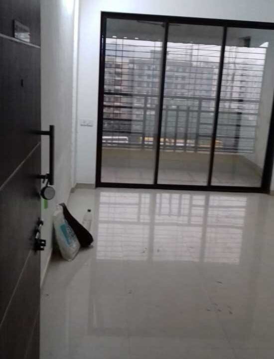 1BHK UNTOUCH FLAT WITH MASTER BED FOR SALE-living-room-with-balcony