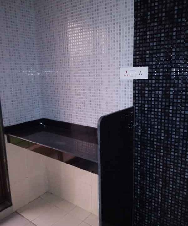 1BHK flat for sale in Badlapur east with all amenities kitchen image 2